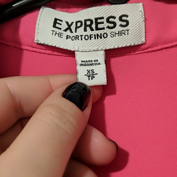 Hot pink Express Portofino shirt - Picture 2 of 6